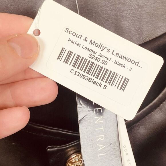 Central Park West Parker Leather Jacket - Picture 5 of 12